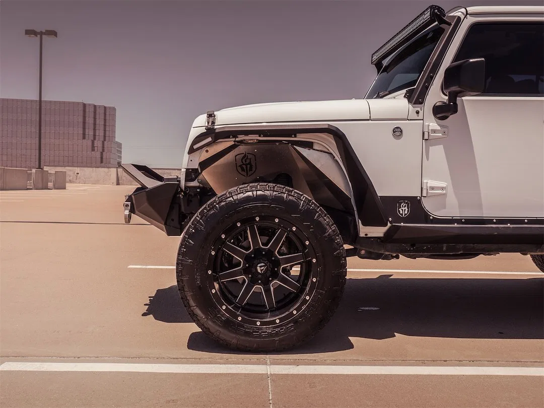 507LFF0Z – ROAD ARMOR Inner Fender, Raw Stainless Steel Set of 2
